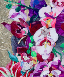 'Floral Mind 60' | Minas Halaj | Painting