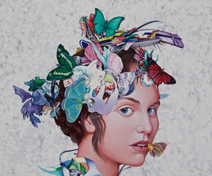 Floral Mind #63 | Minas Halaj | Painting