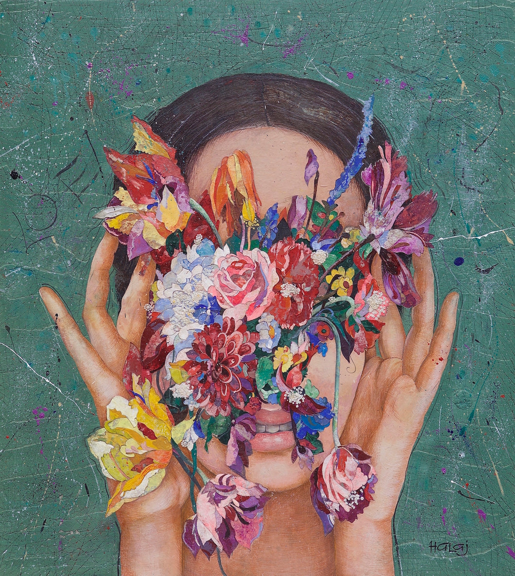 'Floral Mind Series #16' | Minas Halaj | Limited Edition Print
