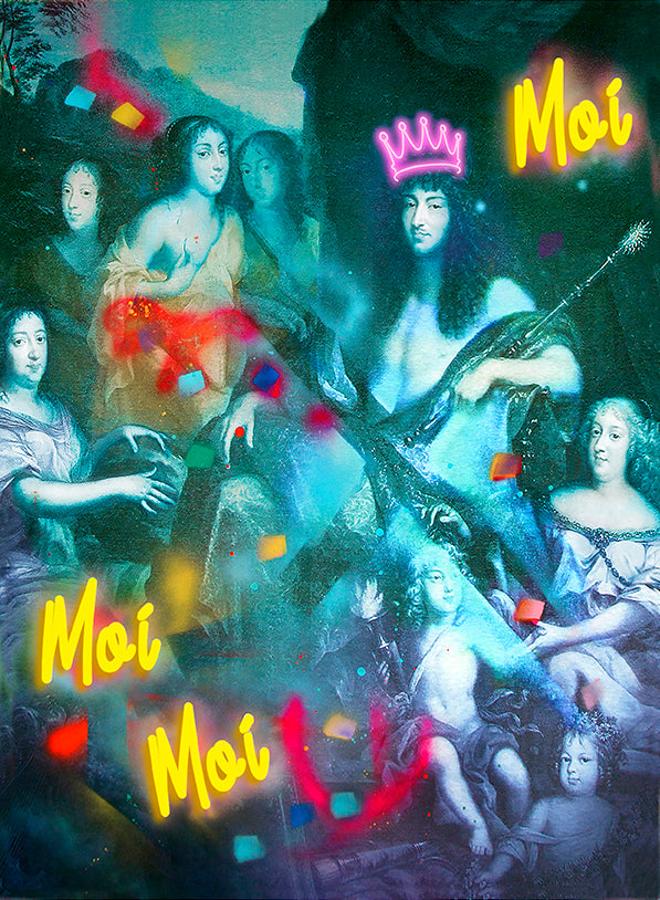 Moi Moi Moi | Neon Dynasty | Mixed Media