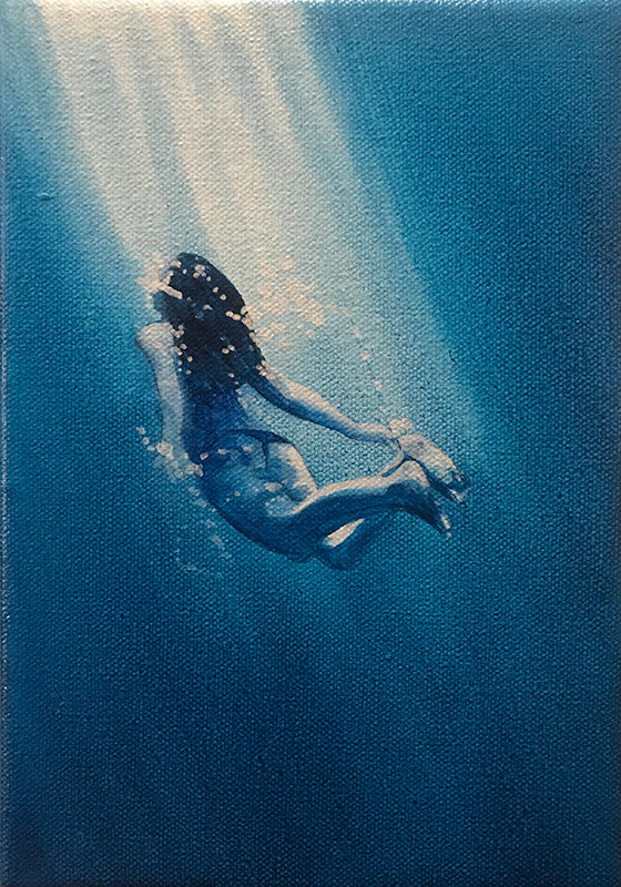 'Ocean 5' | Nicole Tijoux | Painting