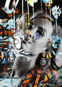 Broadway | Paco Raphael | Painting & Digital Collage