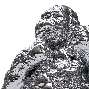 Kong (Silver) I Paco Raphael | Sculpture