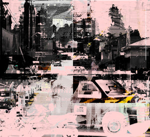 Melrose Avenue | Paco Raphael | Painting & Digital Collage