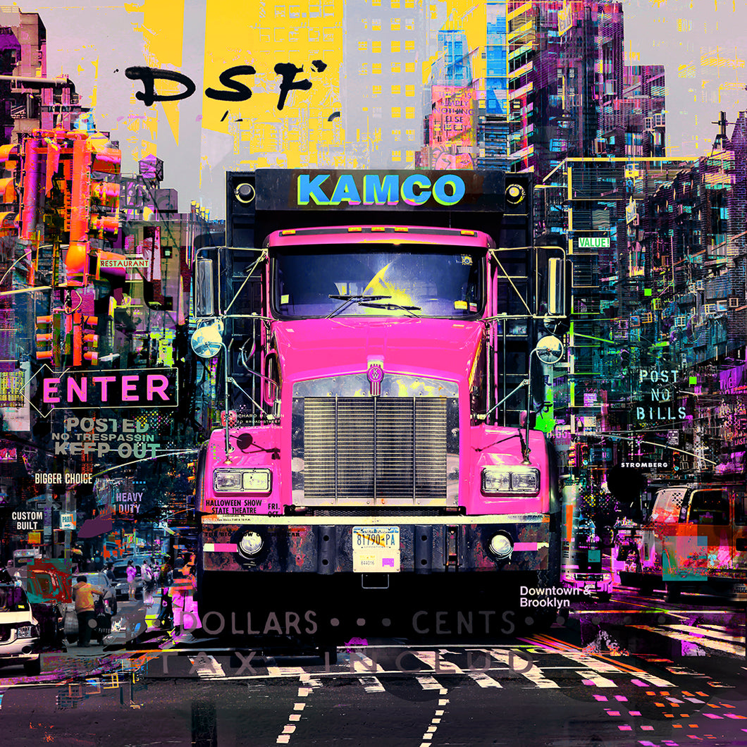 On The Way Home | Paco Raphael | Painting & Digital Collage ...