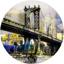 Load image into Gallery viewer, Under the Bridge | Paco Raphael | Painting &amp; Digital Collage
