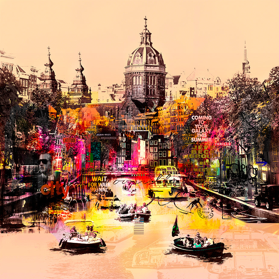 What's Going On | Paco Raphael | Painting & Digital Collage ...