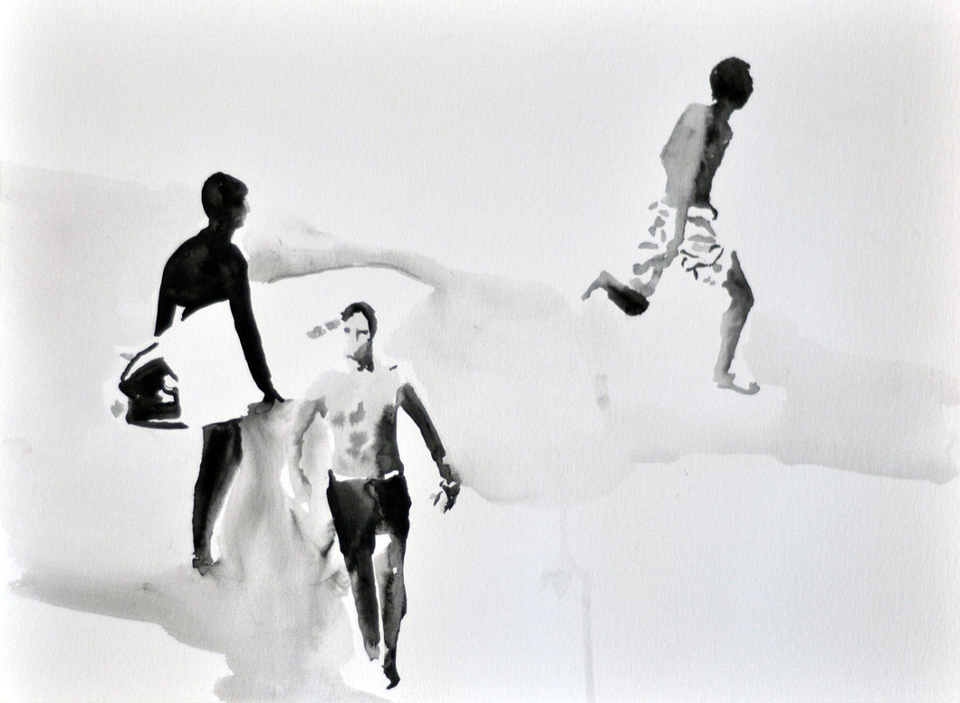 'Beach Boys Moving' | Rikki Kasso | Painting