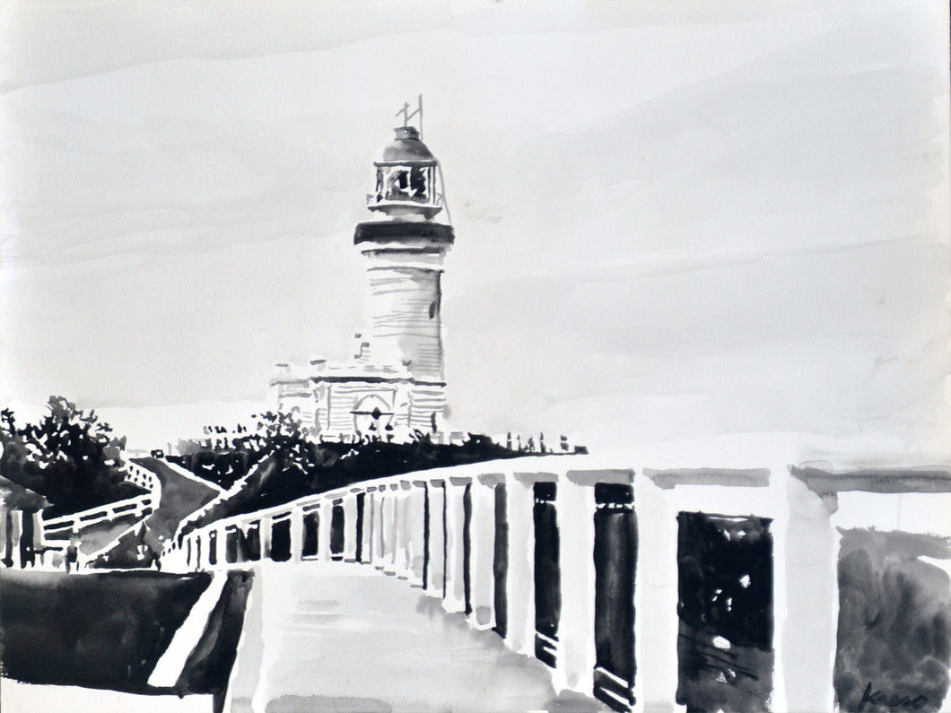 'Lighthouse Study 9' | Rikki Kasso | Painting