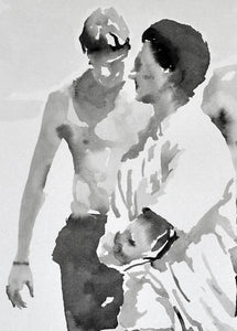 'Men of the Morning' | Rikki Kasso | Painting