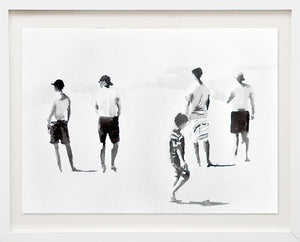 'Boys on the Beach' | Rikki Kasso | Painting
