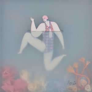 La Bañista (Swimmer) | Sonia Alins | Painting