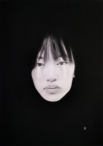 White I - Darkness Series | Drawing