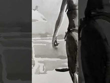 Load and play video in Gallery viewer, Sunset Swim | Rikki Kasso | Painting
